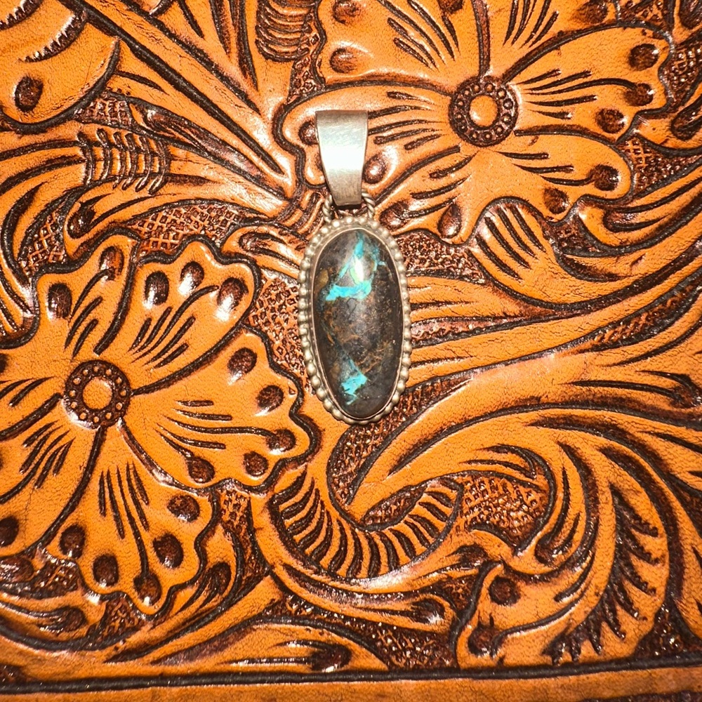 Royston Turquoise Pendant